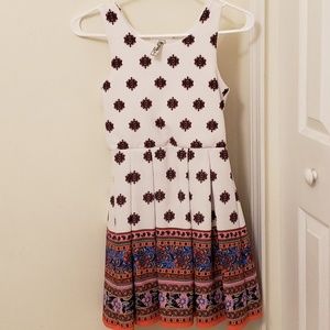 Girls Size 10 Knitworks Pleated Dress